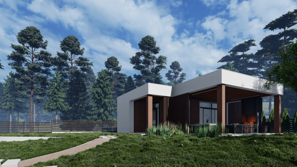 Современный дом в Кондырева