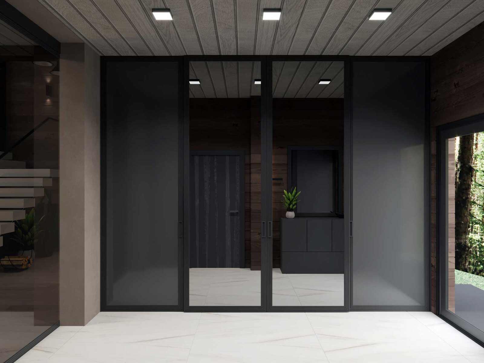 Коттедж из клееного бруса