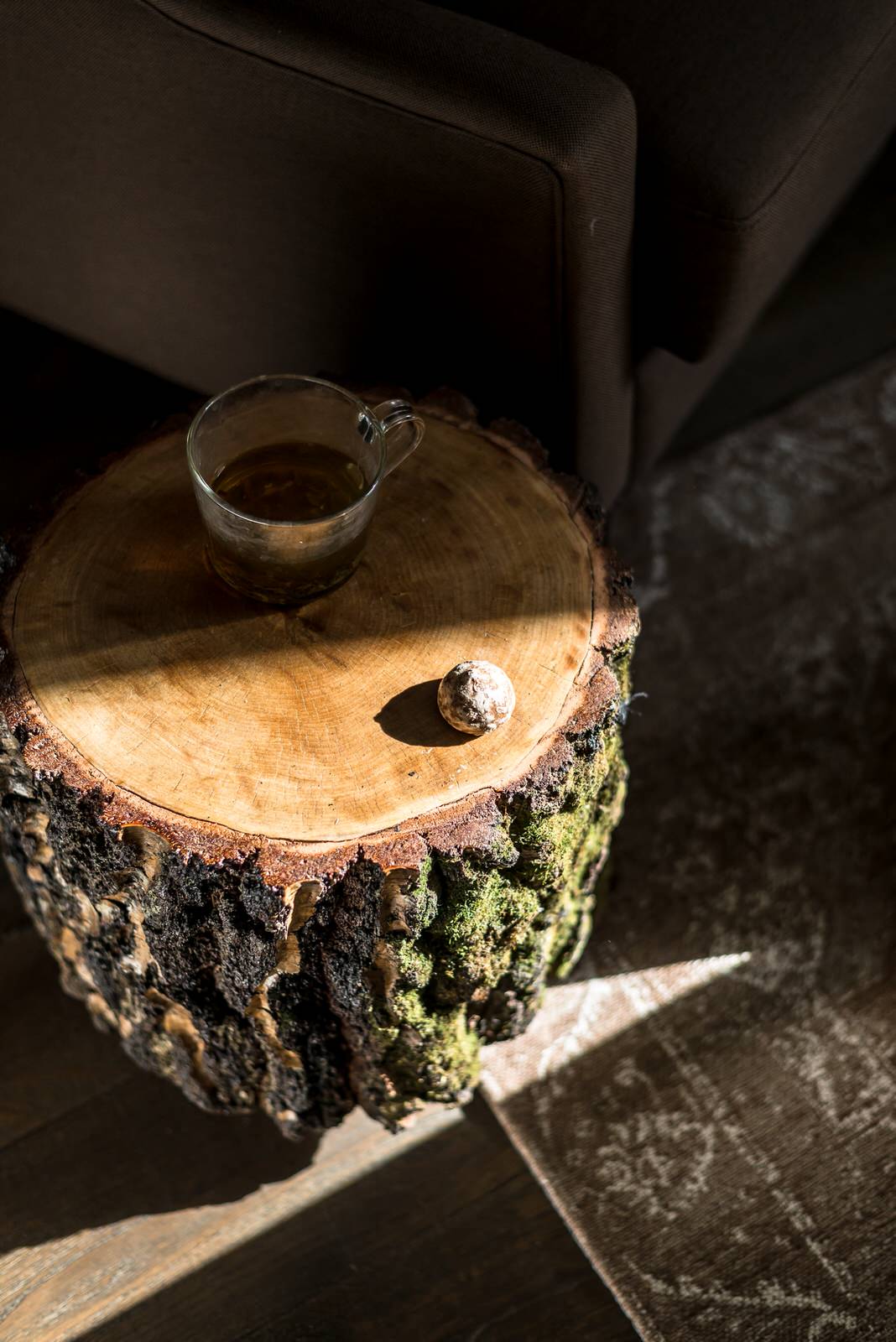 Дачная гостиная с лежанкой