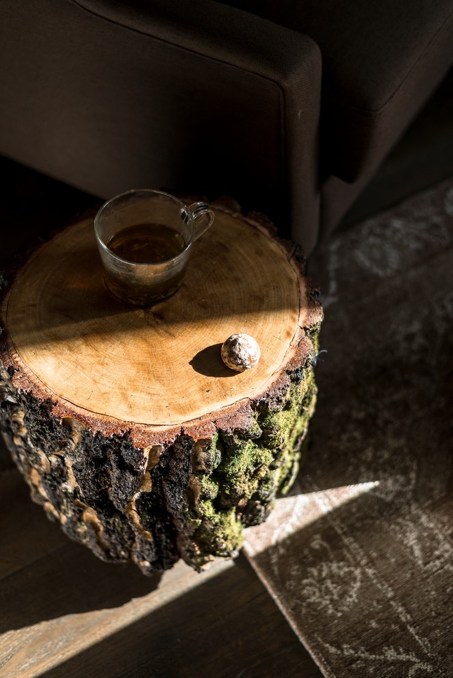 Дачная гостиная с лежанкой