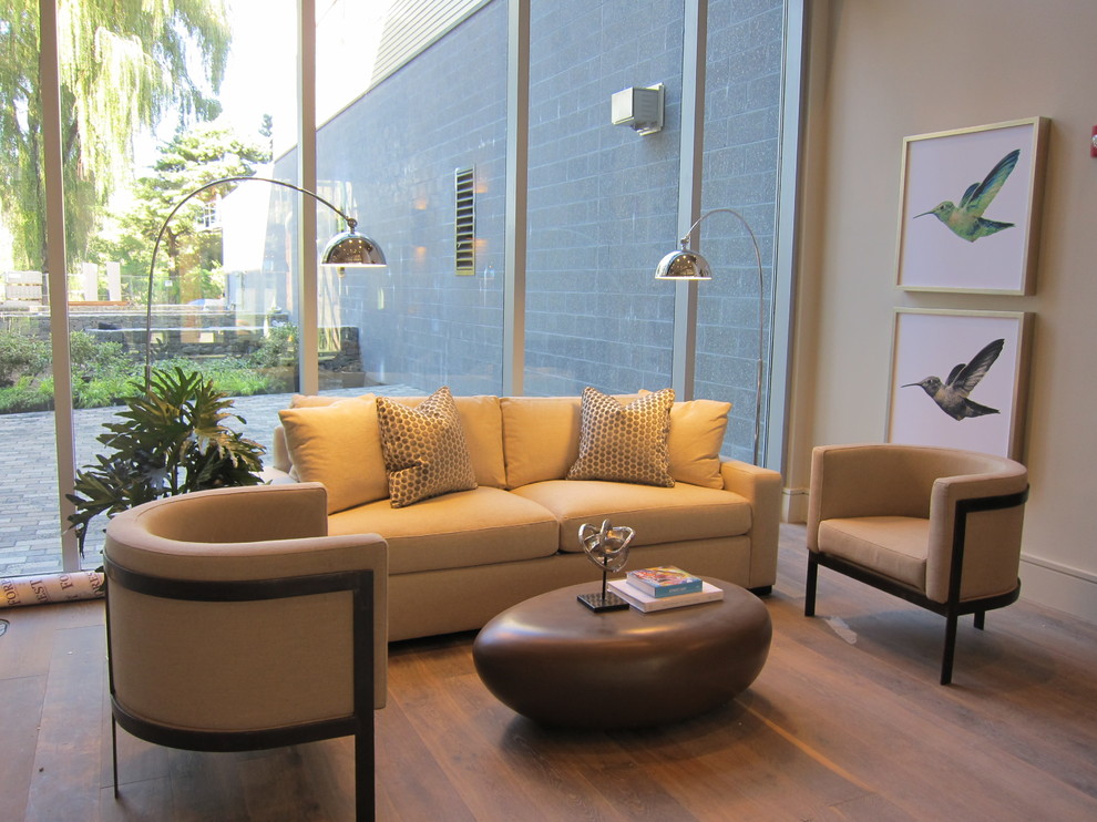Inspiration for a family room remodel in Boston