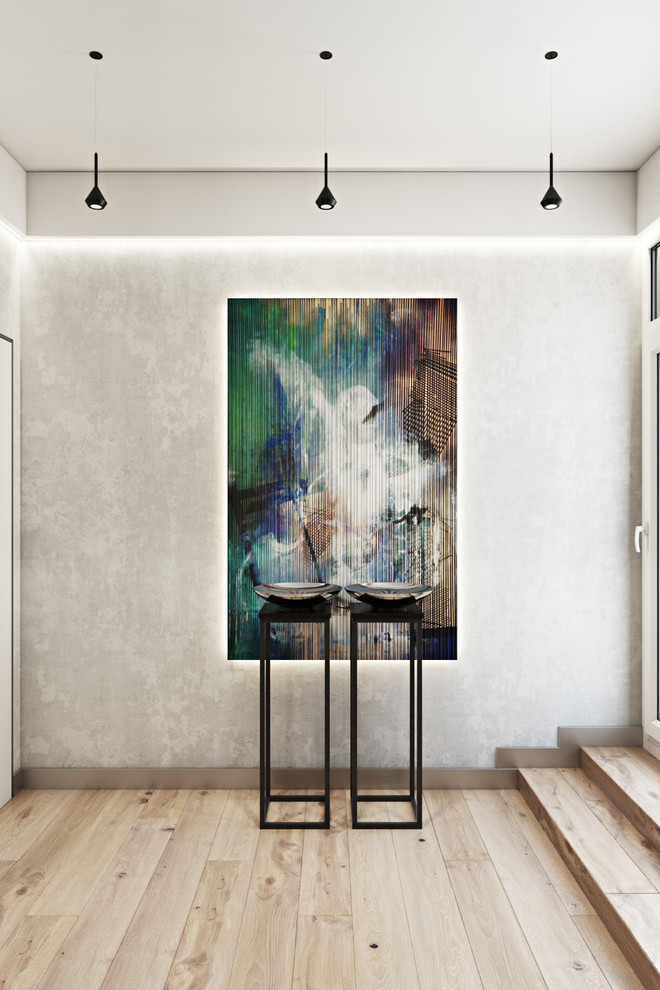 Дизайн интерьера "Многоликость серого"