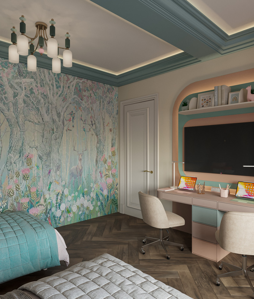 Загородный двухэтажный дом