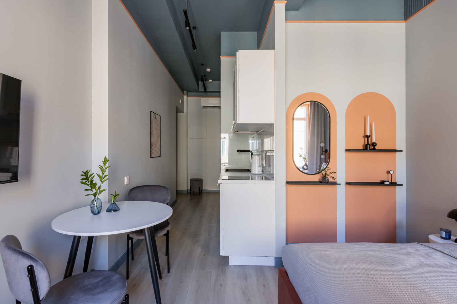 Студия в дореволюционном доме