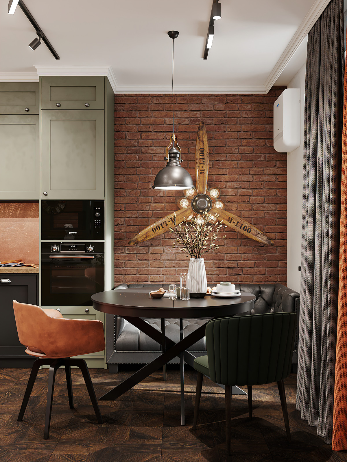 Квартира в английском стиле