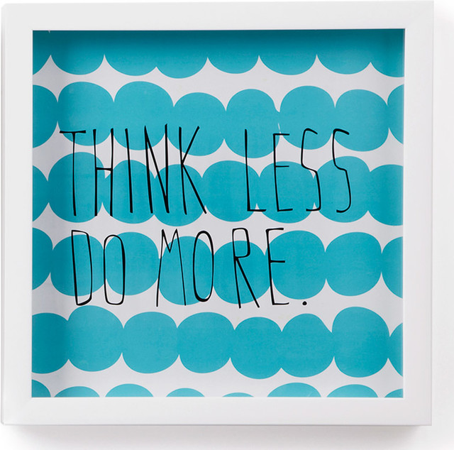 Декор для стен Think less