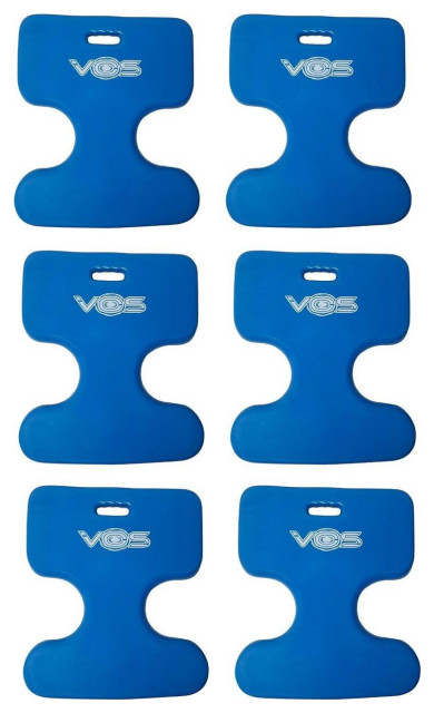 VOS Oasis Water Saddle Float in Capri Blue - 6 Pack - Modern - Pool ...