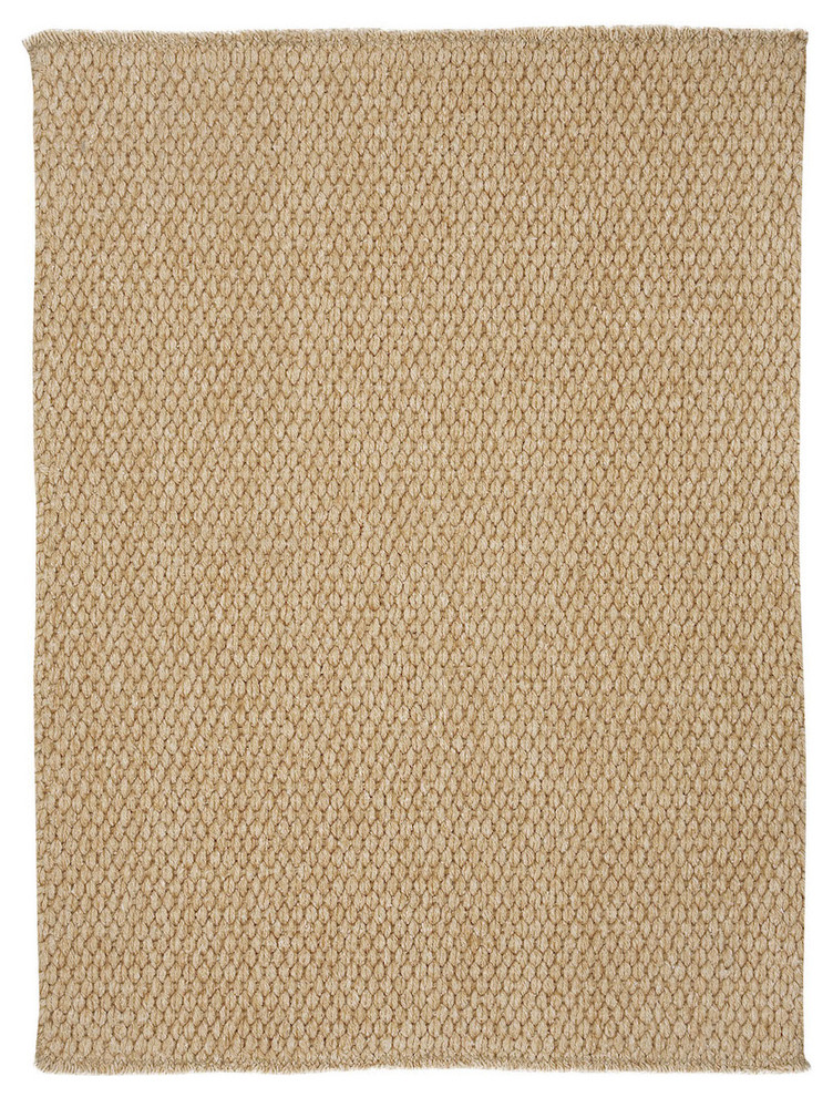 Lawson Vertical Stripe Flat Woven Rectangle Rug, Beige, 7'x9'