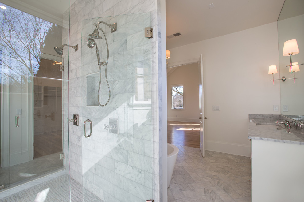 Bathroom - transitional bathroom idea in Atlanta