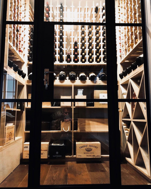 Oak Wine Cellar design, make and install Traditional Wine Cellar