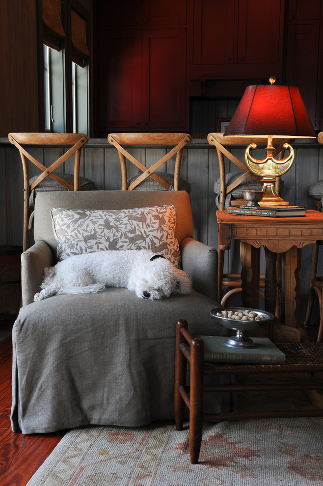 Family room - eclectic family room idea in Atlanta