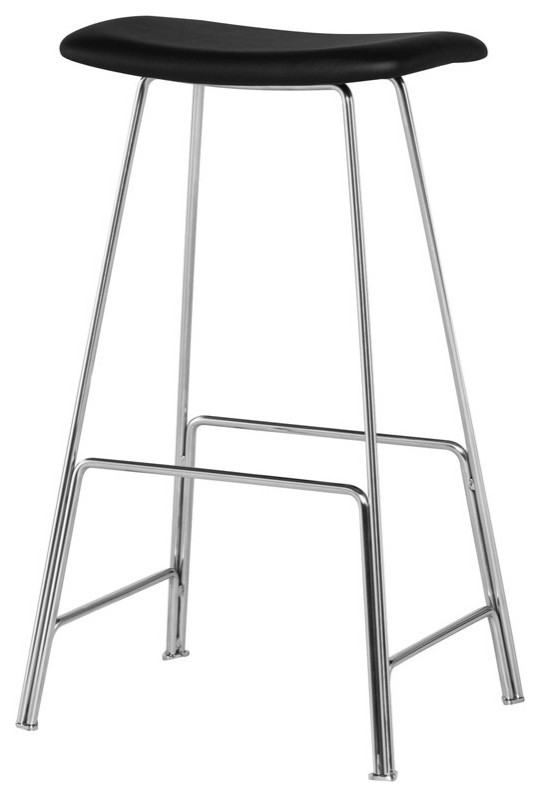 Caroline Stool Set of 2, Counter Height Contemporary Bar Stools And