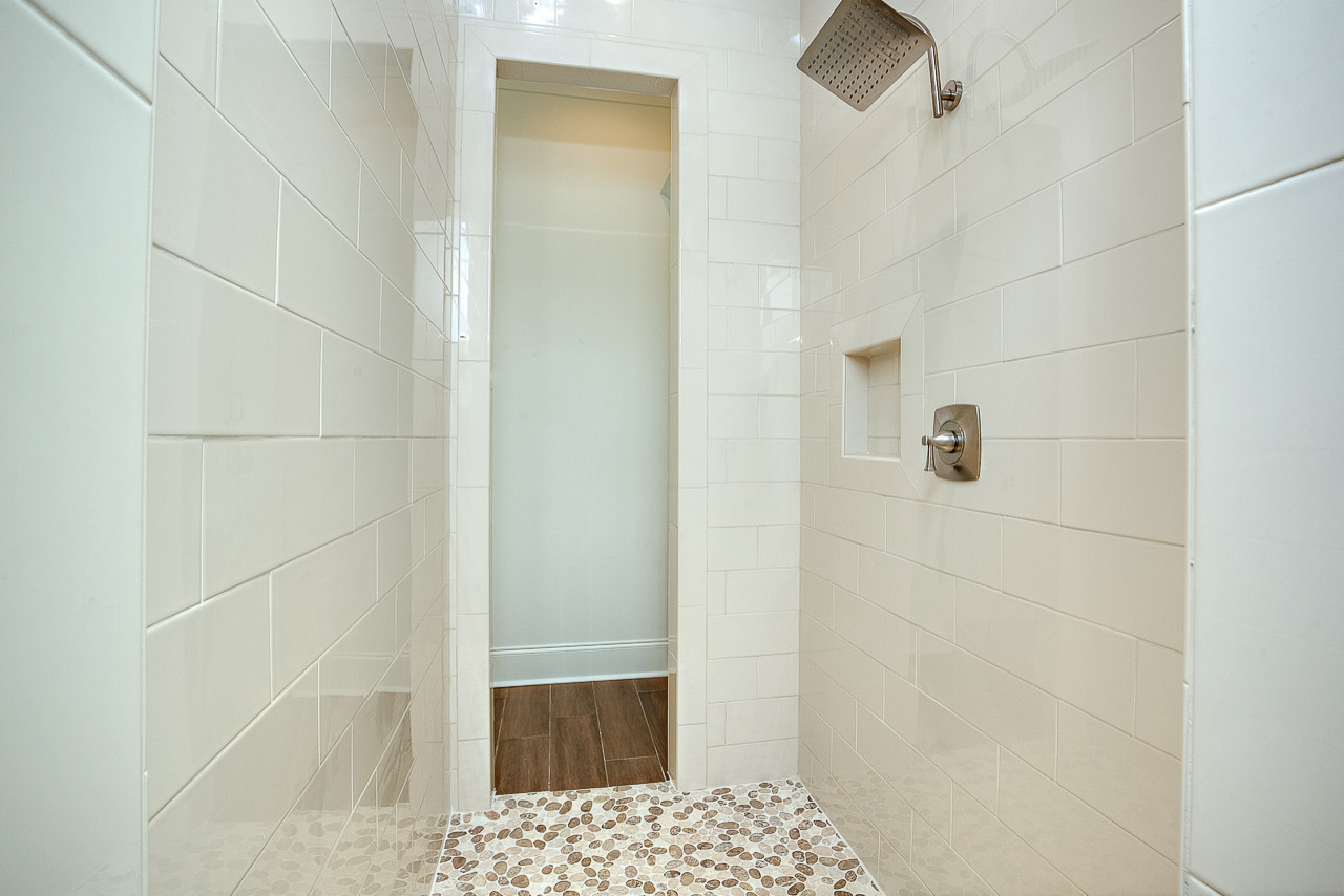 Master Bathroom Walk-in Shower - Old Goodwood Modern Farmhouse