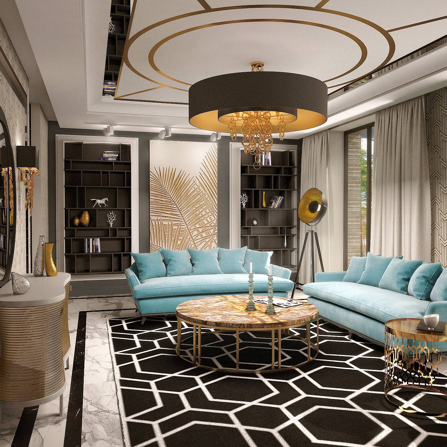 Гостиная -кухня