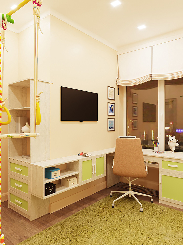 Современная квартира для большой семьи