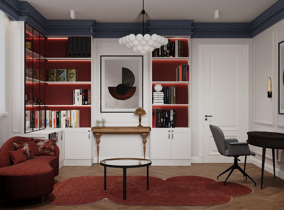 Дизайн интерьера дома в стиле Нео-классика с элементами дизайнерских решений