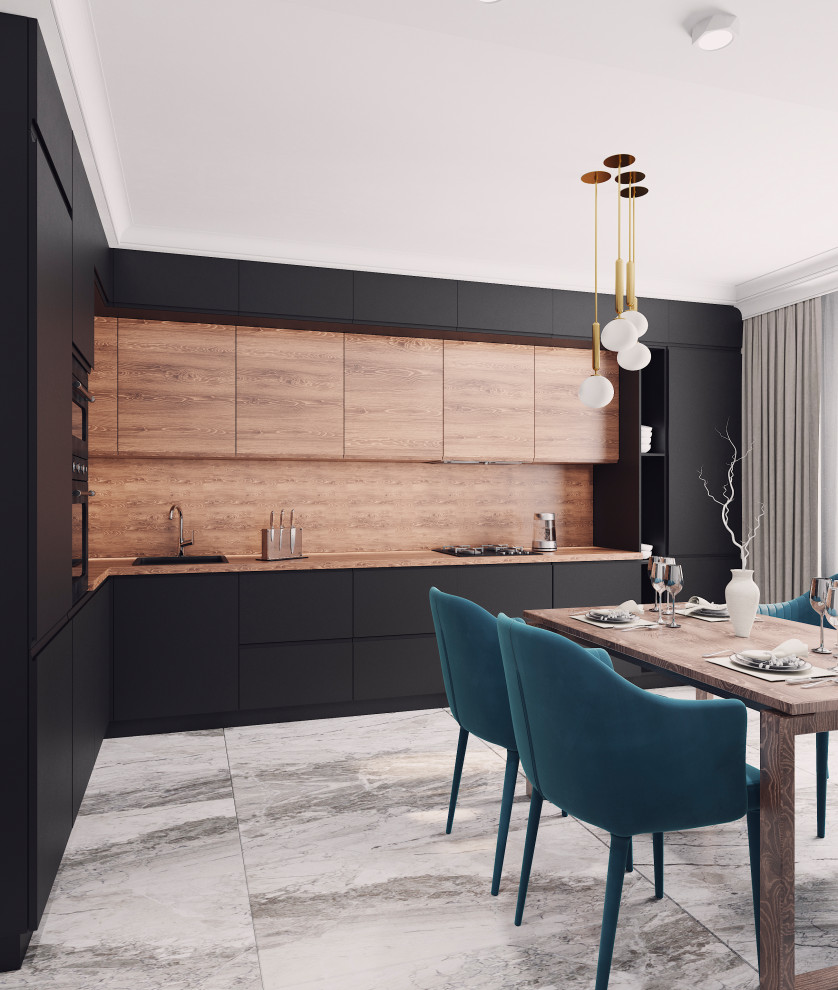 3-ком. квартира в стиле фьюжн