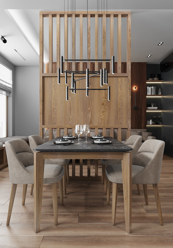 Проект Квартиры в современном стиле ЖК Петровская Коса