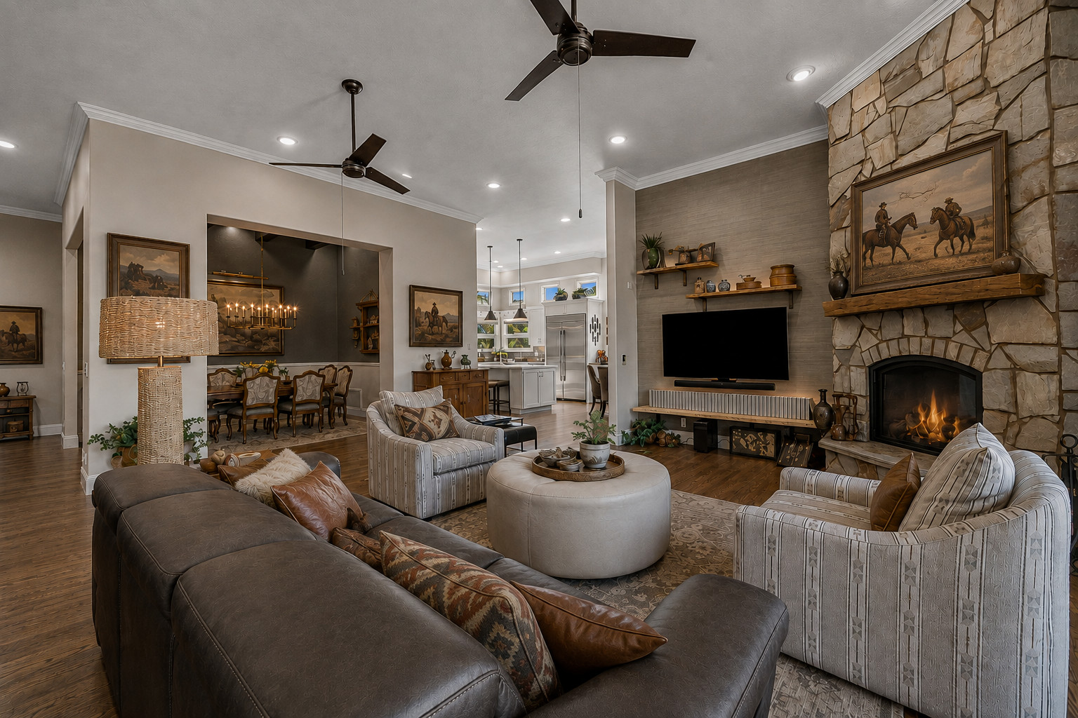 Modern Western Rustic Interiors