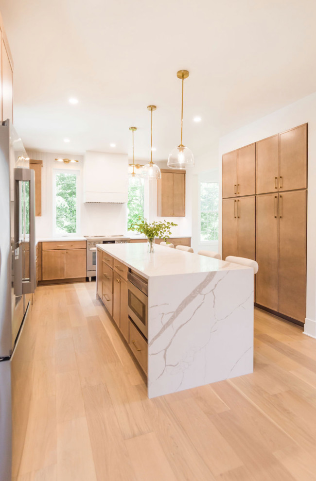 Contemporary Kitchen with Organic Modern Style