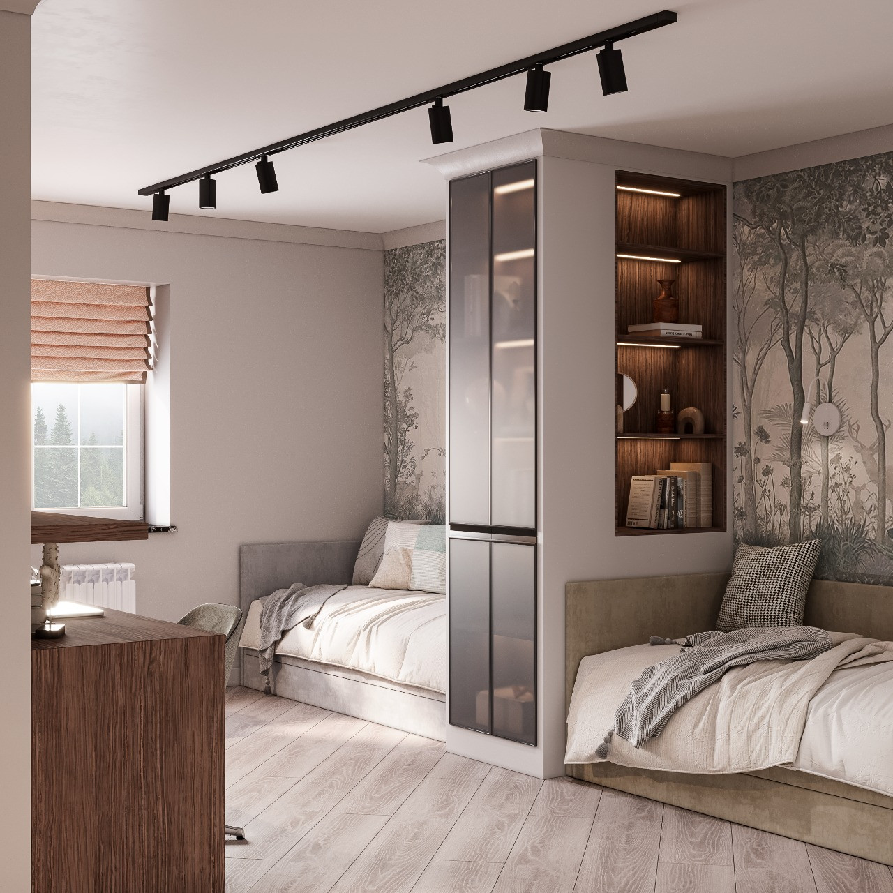 Дизайн интерьера дома 130 м²