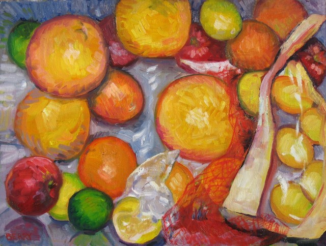 "Fruit Drawer" Original Art