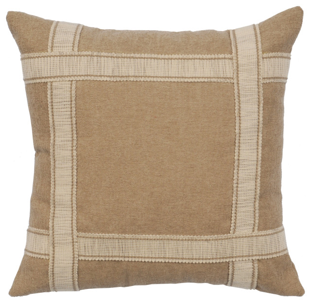 Ava Decorative Pillow, 16x16 Contemporary Decorative Pillows by