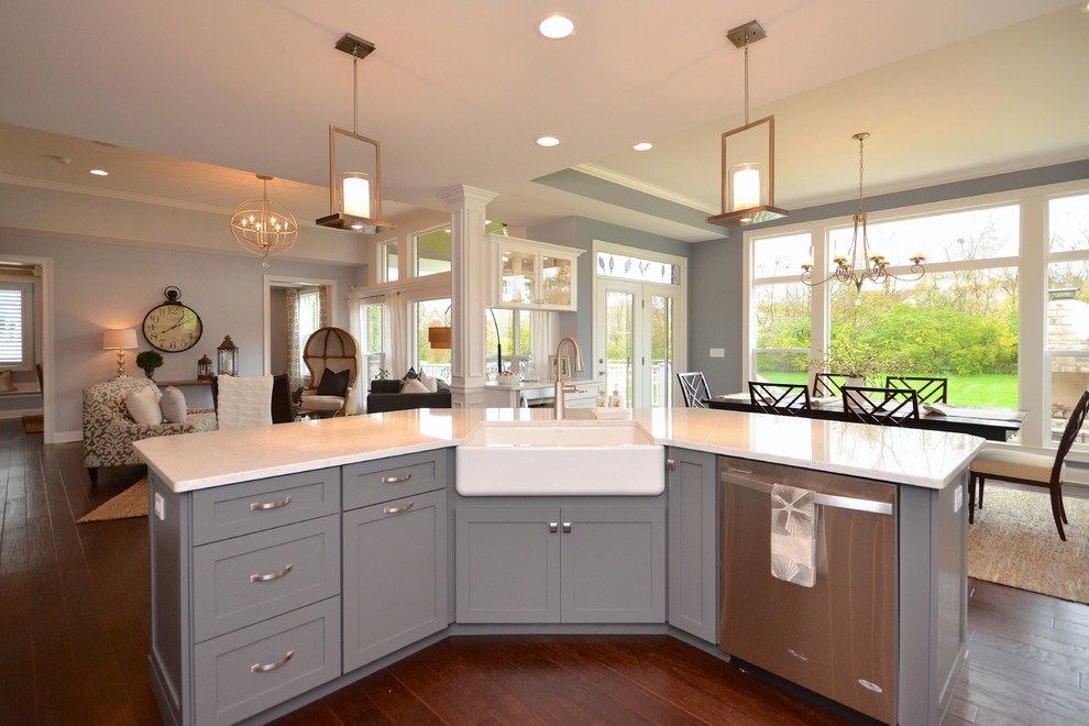 Kitchen - transitional kitchen idea in Cincinnati