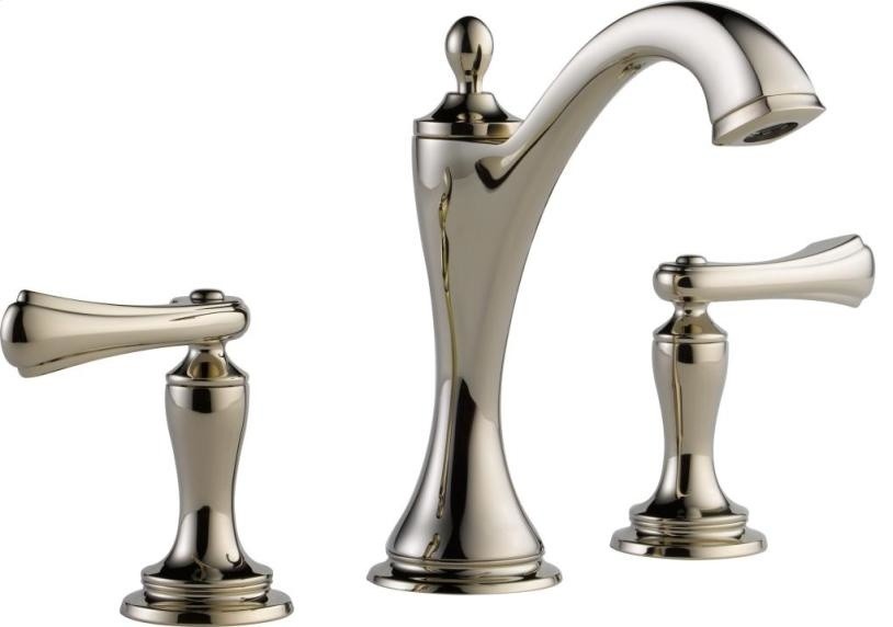 BRIZO CHARLOTTE TWO HANDLE WIDESPREAD LAVATORY FAUCET - LEVER HANDLES