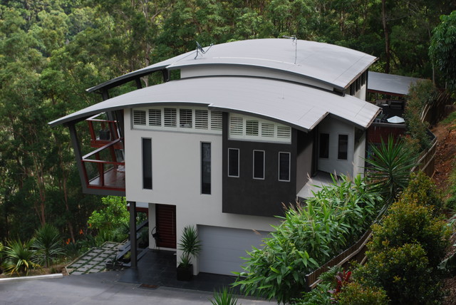 Simpson Rd contemporary-fasad