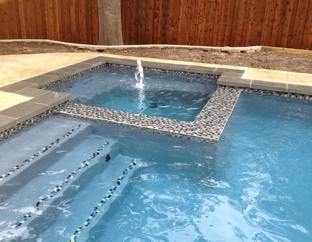Sample Spas contemporaneo-piscina