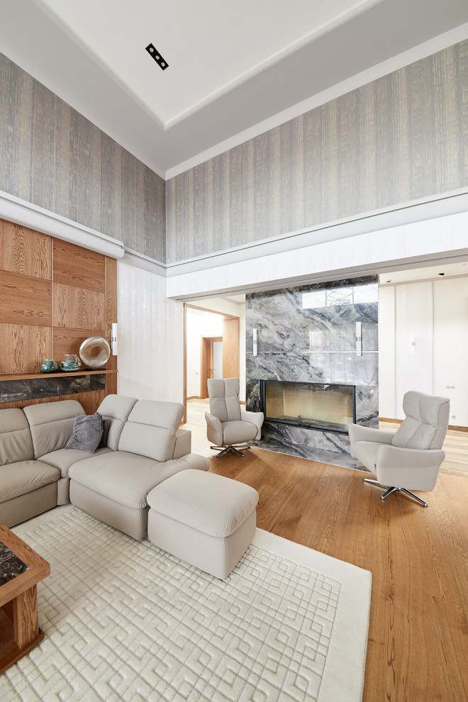 Интерьер жилого дома в современном стиле