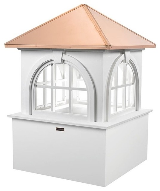 Smithsonian Arlington Vinyl Cupola With Copper Roof 36"x51"