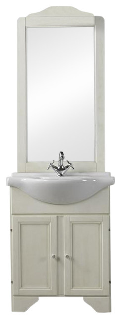 Decap�� White Bathroom Vanity Unit, 65 cm