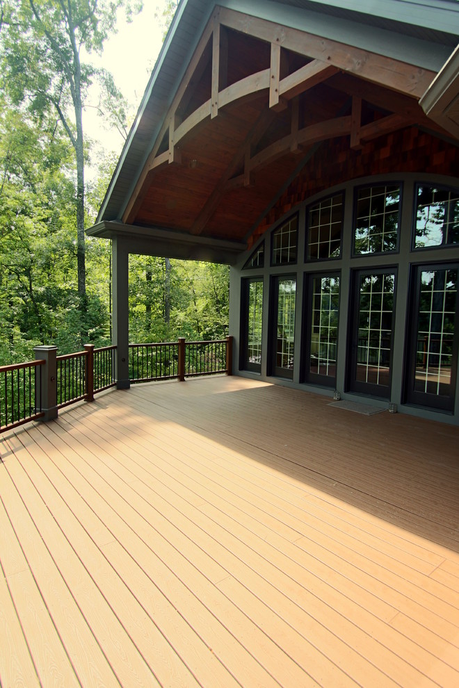 Deck - rustic deck idea