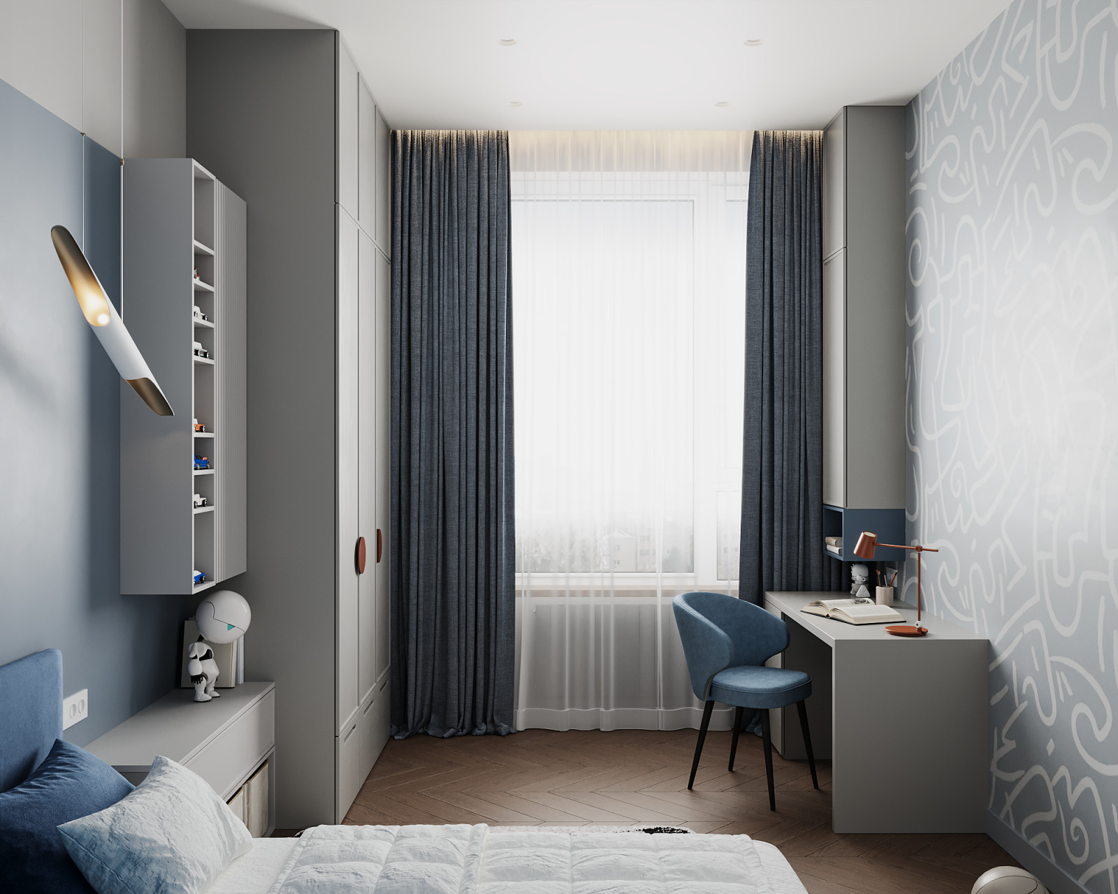 Дизайн-проект квартиры в ЖК "EVER"