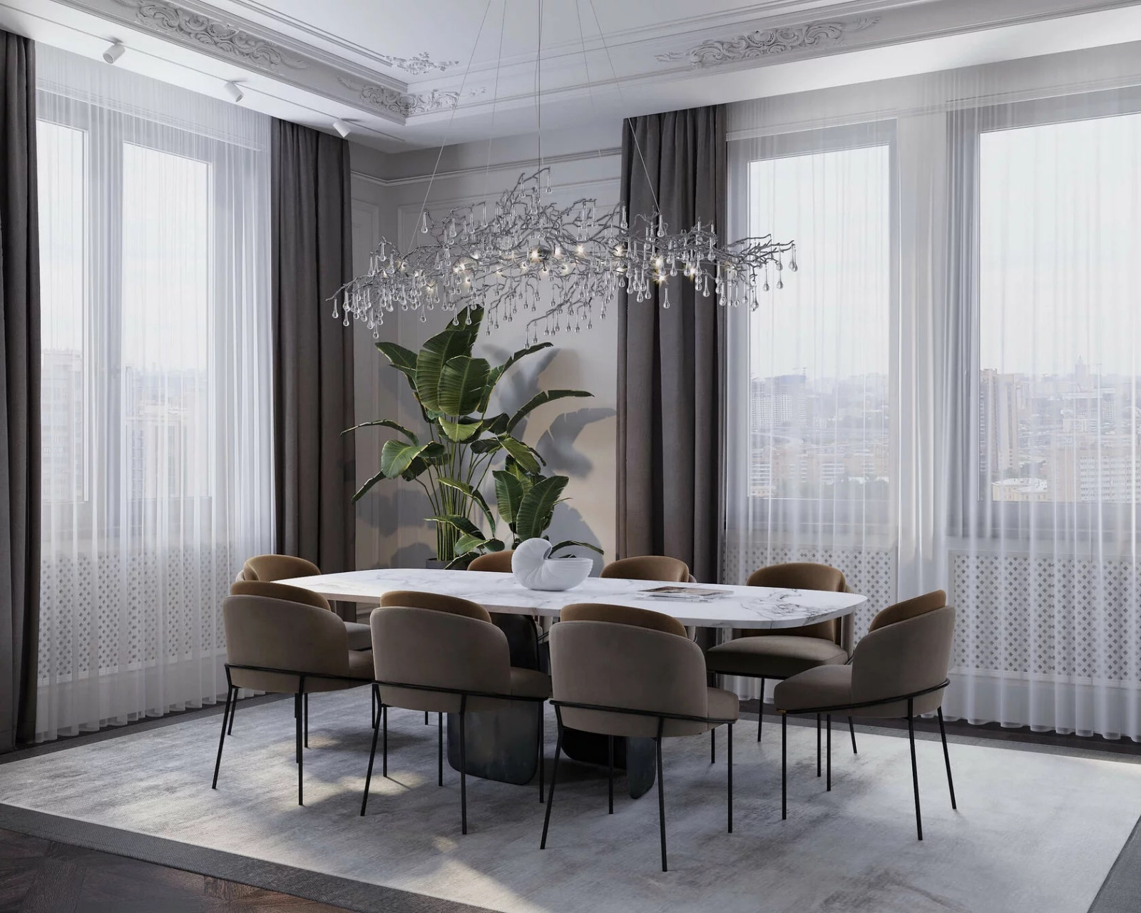 Квартира на Краснопресненской 170 кв.м