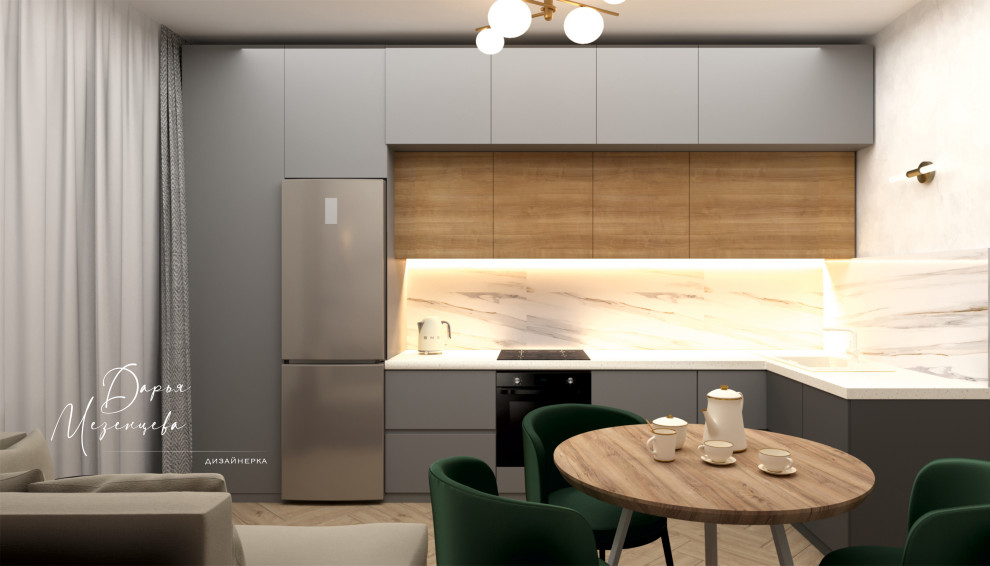 Однокомнатная квартира 42м