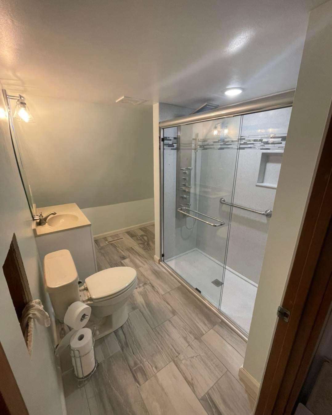 Contemporary Bathroom Remodel