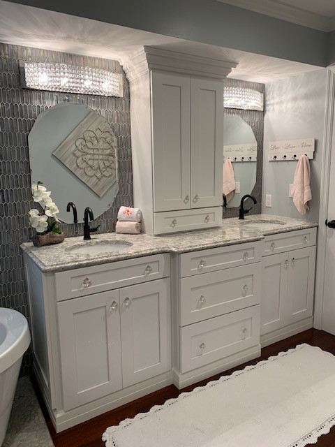 Fry Master Bath After / Before
