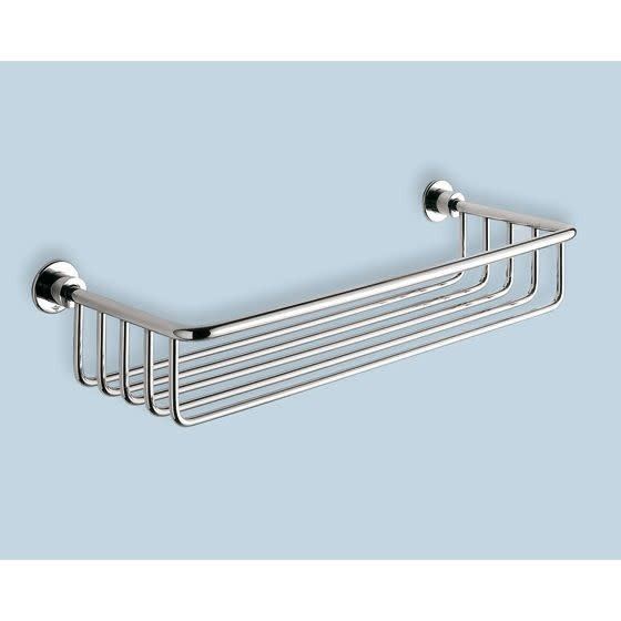 Nameeks 5618 Gedy Collection Wall Mounted Shower Basket - Polished Chrome