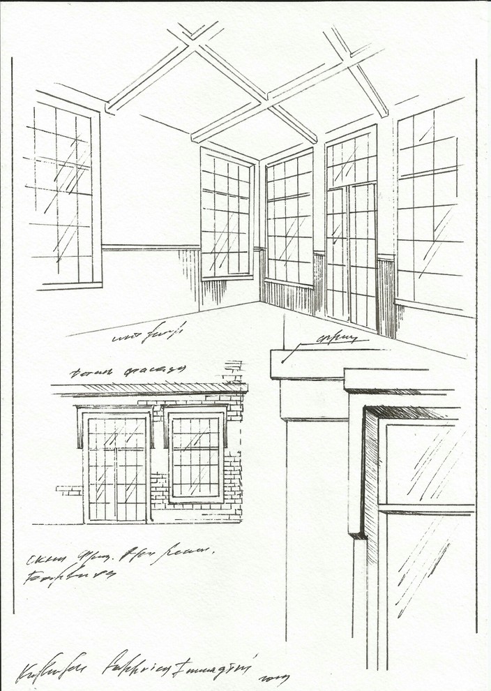 эскизное предложение концепции строительства дома в Подмосковье