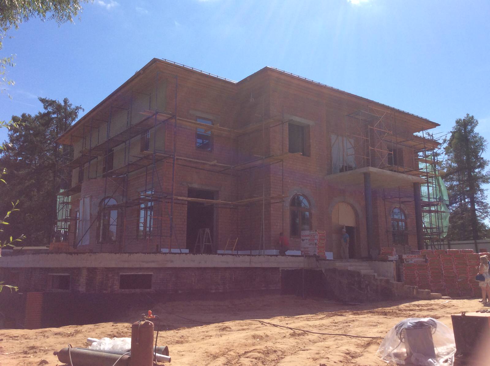 Строительство загородного дома в Классическом стиле