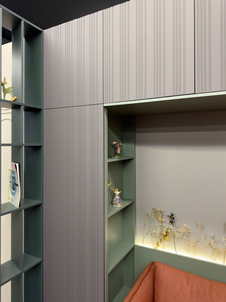 П-образный шкаф в шоуруме