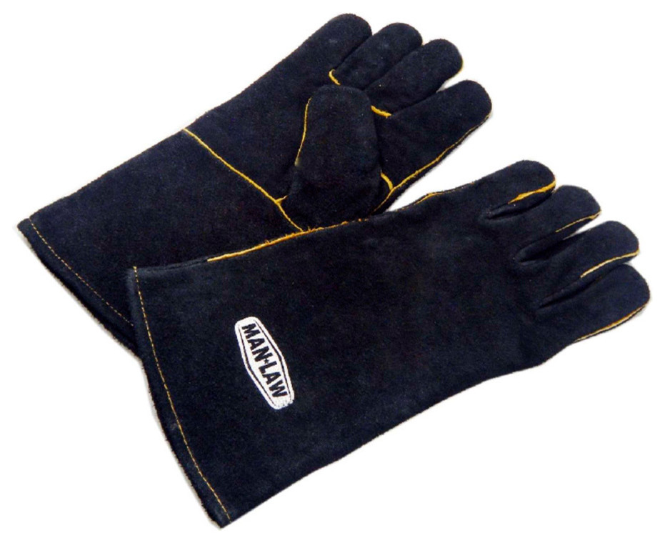 Leather Gloves with 14" Gaunlet