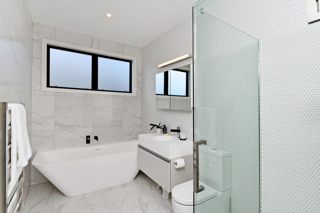 Wrybill minimalistisch-badezimmer