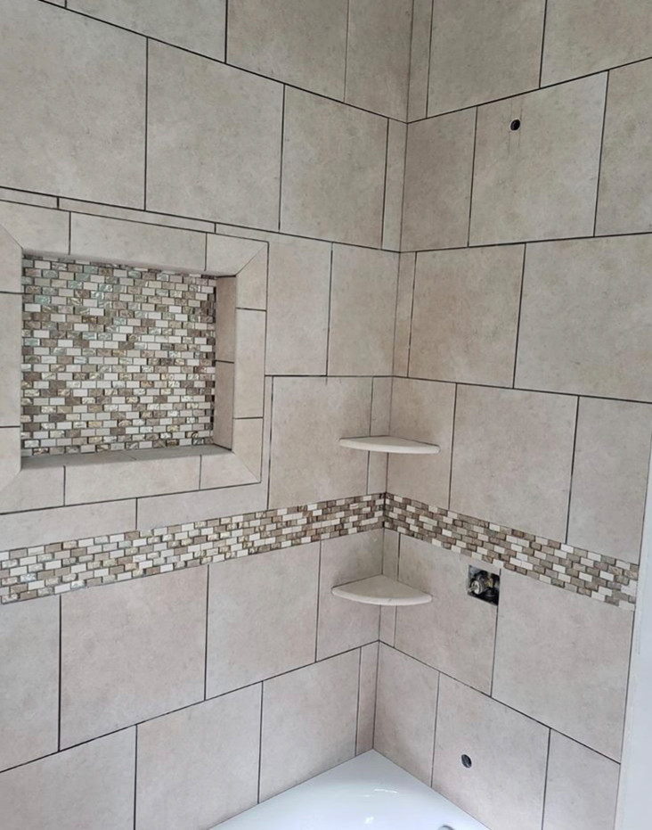 Bathroom - transitional bathroom idea in New York