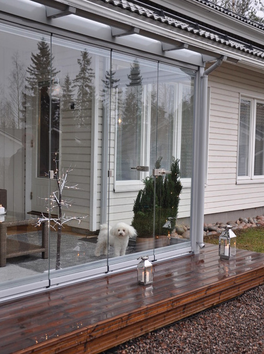 This is an example of a scandinavian verandah in Other.