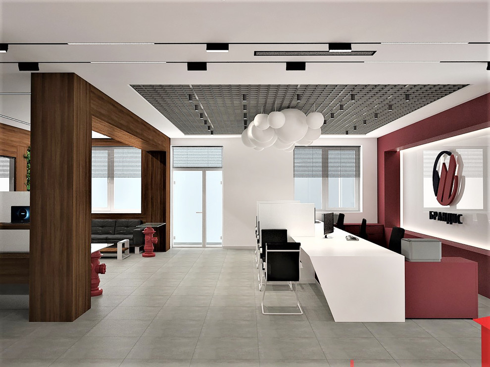 ГК БРАНДИС - дизайн-проект офиса компании