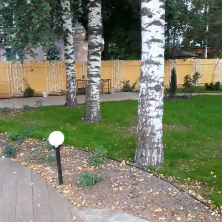 Геометрия в лесу Благоустройство и озеленение сада у исторического дома в центре